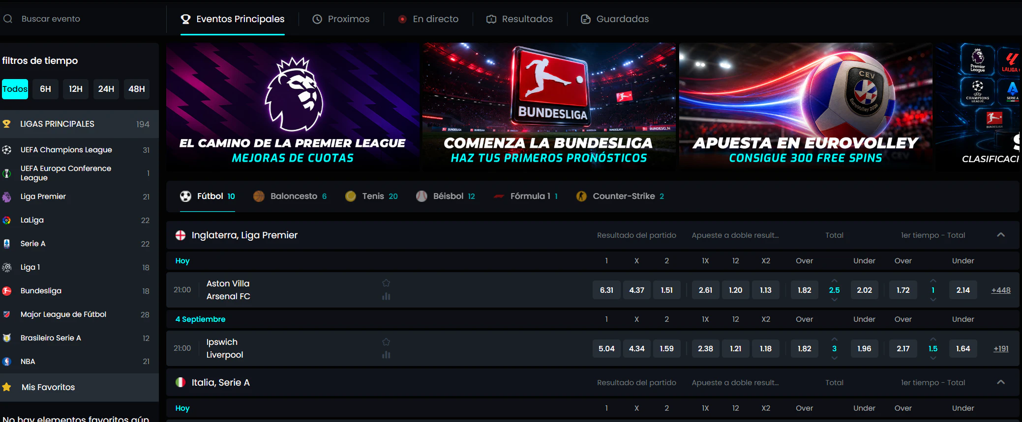 Cosmobet Casino apuestas deportivas y esports